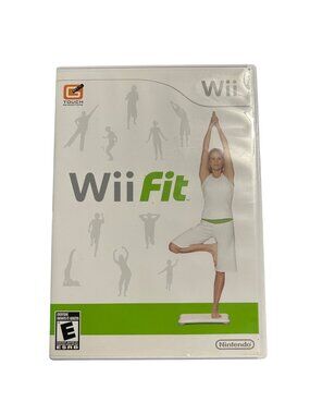 Wii Fit Nintendo Game Complete With Case & Manual - Tested - E For Everyone